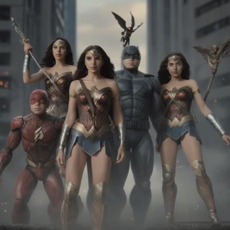Zack Snyder's Style and Characters | Superman, Batman, Wonder Woman, The Flash, Aquaman and Cyborg