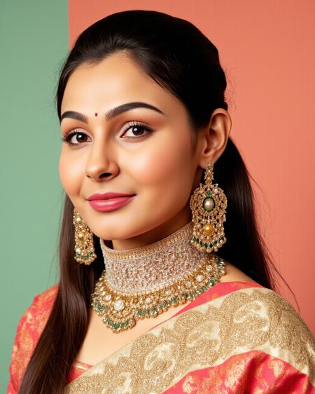 Andrea Jeremiah - Indian Actress - Flux - LoRA