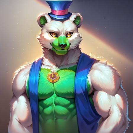 Sauce (Bear) [Cosplayer OC] | LoRA [Pony & SD1.5]版本Pony v1.0 (Realistic) (Realistic)