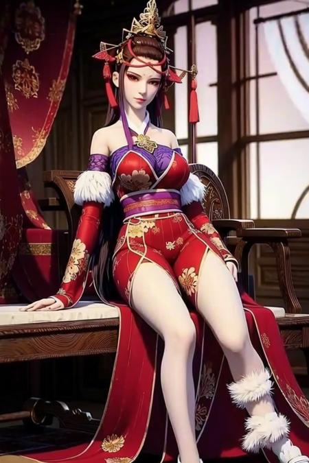 animation--character-Queen——动漫《画江湖之不良人》-- 女帝