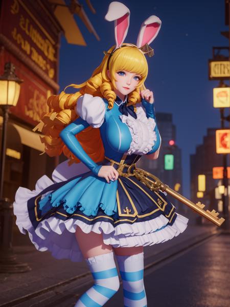 王者荣耀_妲己_仙境爱丽丝_Honor of kings_Da ji版本v1.0 (ID: 147365)