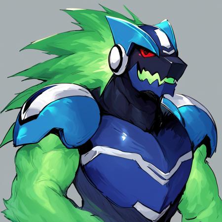 Omega Xis | Warrock (Mega Man Star Force) [Furry]版本V1 (ID: 1240169)