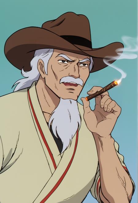 1970s Shonen Anime Art Style