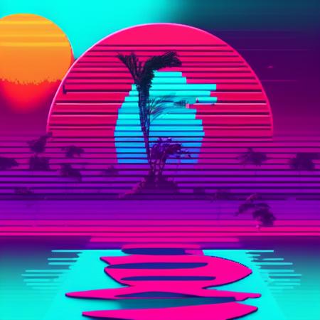 djz Retro Wave [ LORA ]版本v21 (ID: 23540)