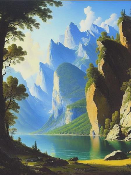 Thomas Moran Style