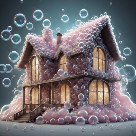 Wow Bubbles - SDXL Style LoRA