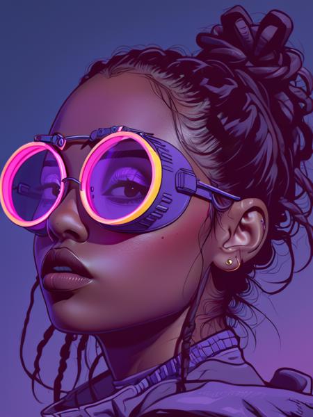 Retro neon style [FLUX+SD+XL+Illustrious-XL+Pony]