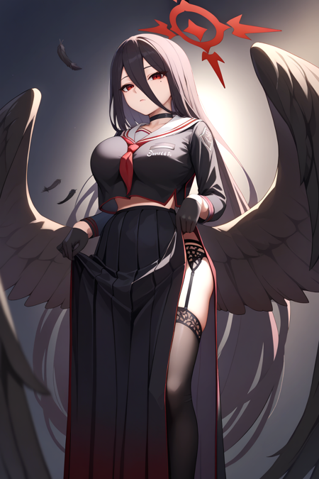 Hasumi Hanekawa 羽川ハスミ | Blue Archive | 2 Outfits [Pony XL]