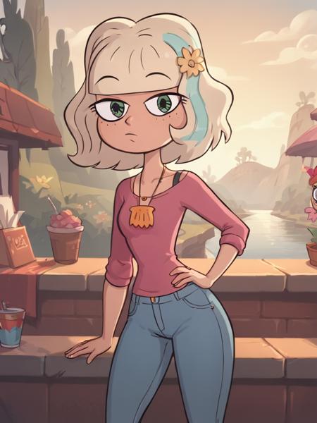 Jackie Lynn Thomas (Star vs. the Forces of Evil) Pony + Illustrious ,commission