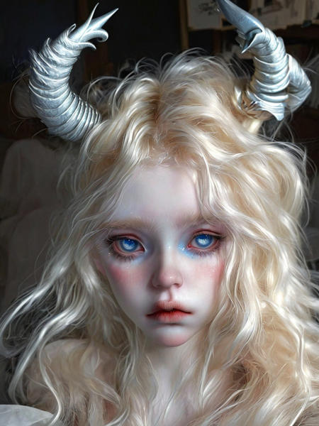 Mix of marble dolls
