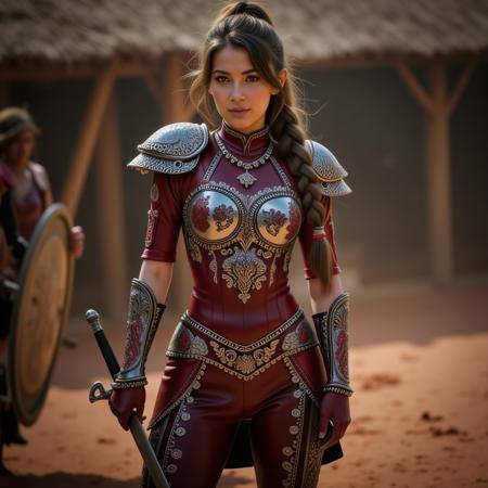 Highly detailed leather armor v02