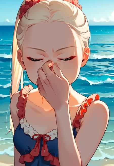 Pinching own nose (experimental)