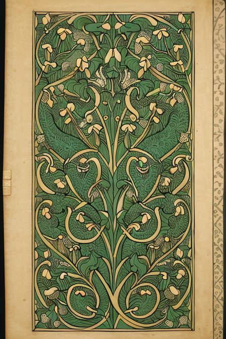 Eugene Grasset's plant patterns (1896)