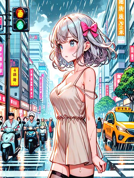 taiwan background - pedestrian hell