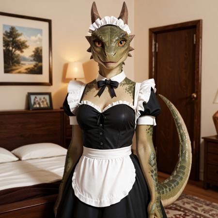 Lifts-Her-Tail/Lusty Argonian Maid (The Elder Scrolls) [PonyXL]