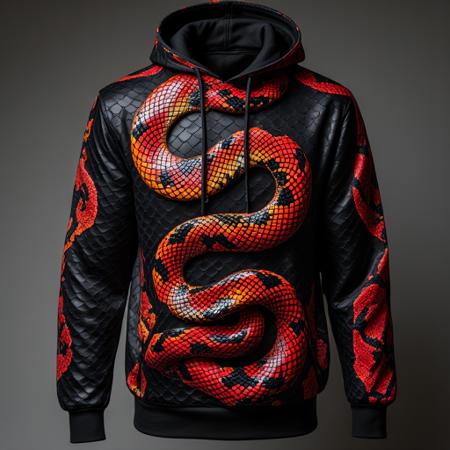 Snake Hoodie Texture