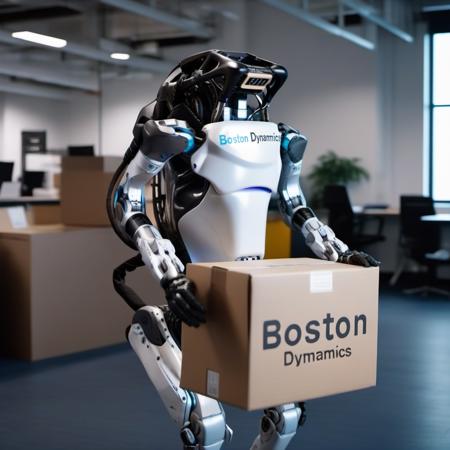 Atlas - Boston Dynamics - SDXL