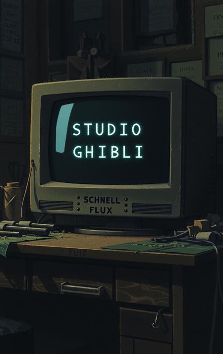 Studio Ghibli Schnell Flux LoRA