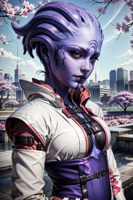 Aria from Mass Effect