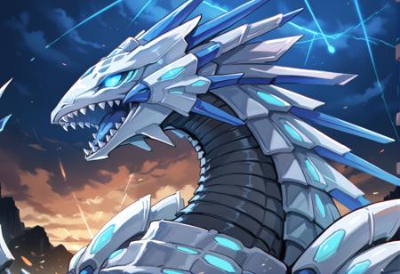Yu-Gi-Oh! - Blue Eye Chaos Max Dragon (ブルーアイズ・カオス・ＭＡＸ・ドラゴン) PonyXL