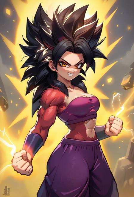Caulifla Super Saiyan 4 Form (Dragon Ball Super) [Pony]