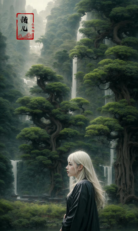 绪儿-【古风松】【 Gufeng pine 】 theme scenery
