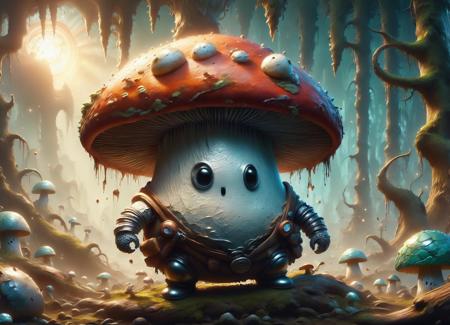 DonM - Shroom Knight [SD,SDXL,Pony]
