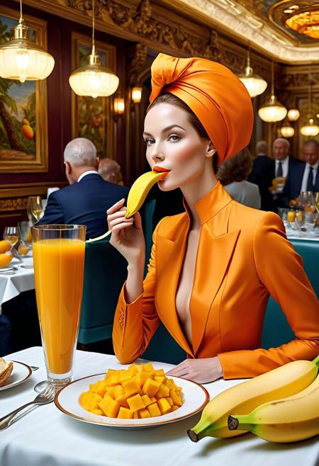 Juicy Fruit World - Exotic Mix style - SDXL