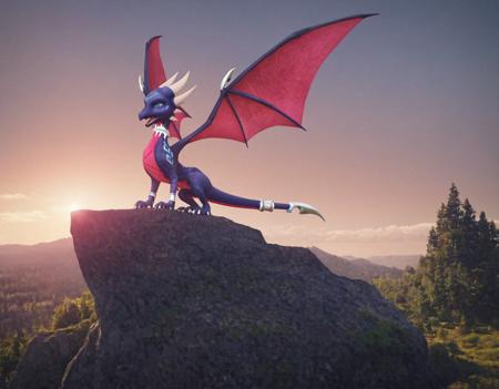 Cynder Young【 The legend of Spyro - Dawn of the Dragon 】