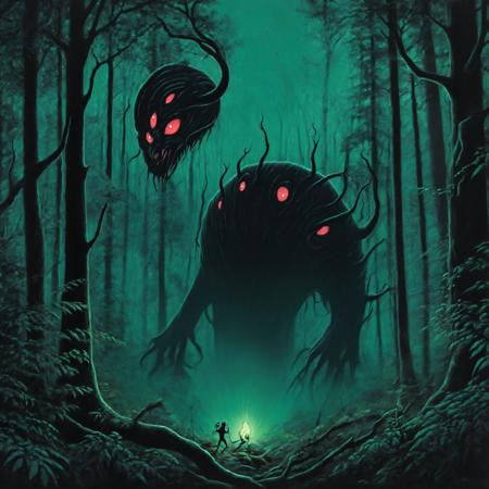 Retro TTRPG style art