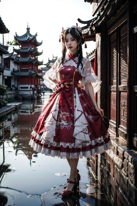 [SD 1.5] New Chinese-style clothing | 新中式服装 vol.1版本Style 4 (ID: 117275)