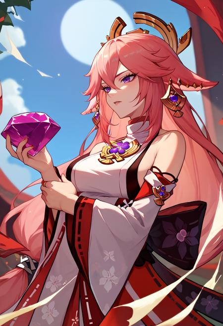 Holding Chaos Emerald | Concept LoRA XL