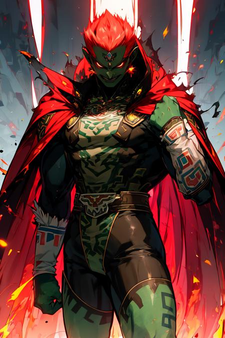 Ganondorf: Demon King (The Legend Of Zelda: Ocarina of Time) [Pony & SD1.5]