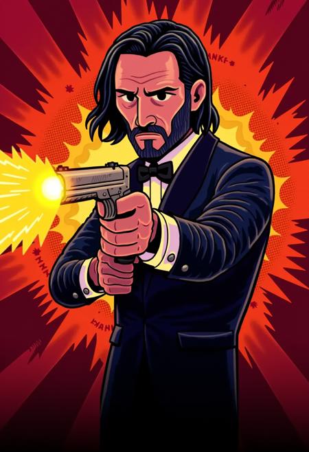 Dan Hipp Style (Marvel Snap Artist)