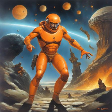 Style of Don Lawrence - SDXL