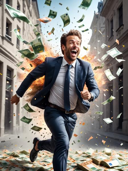 Confetti Explosion Style SDXL