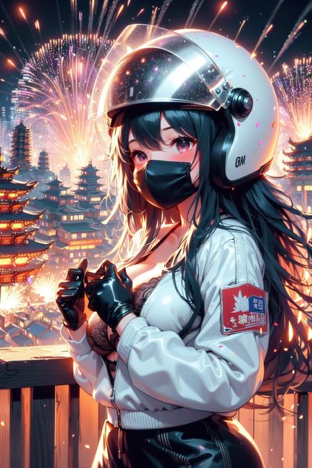 girl like beehive fireworks