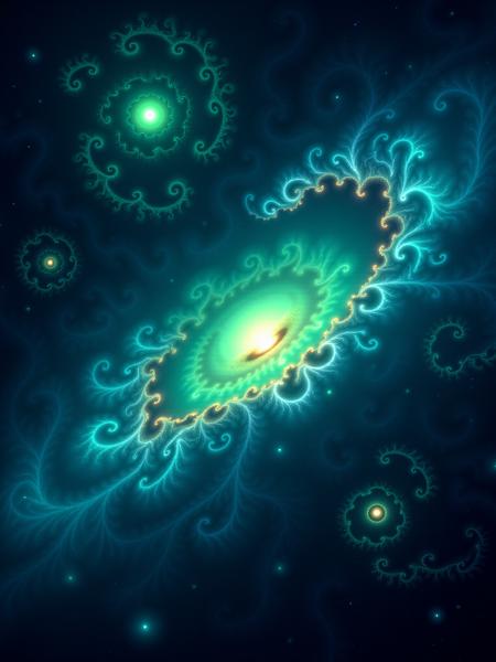 Fire Fractals FLUX