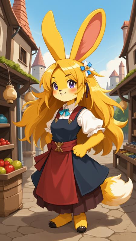 Anime Furry Style Flux版本Epoch1 (ID: 768452)