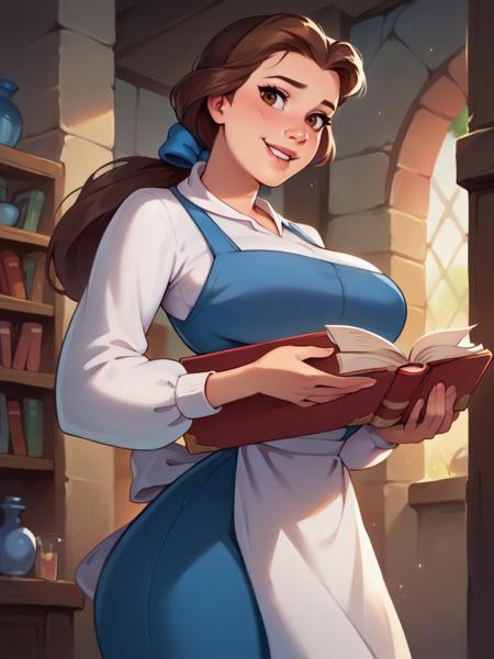 Belle Princess (beauty and the beast) - SD 1.5 | XL PONY - Disney by YeiyeiArt