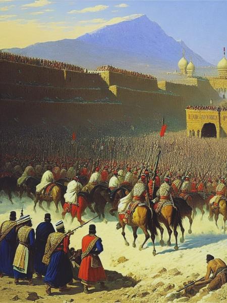 Vasily Vereshchagin Style