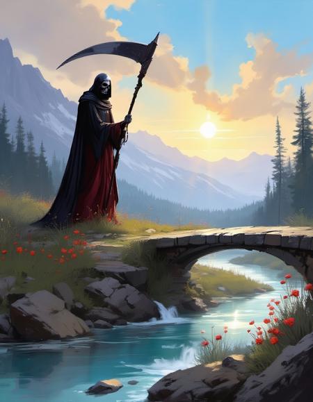 Eldritch Digital Painting  | for Flux.1 dev