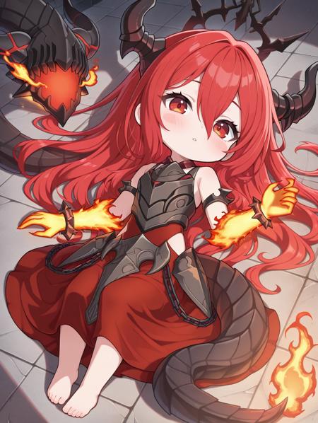 Yu-Gi-Oh! - Promethean Princess, Bestower of Flames (賜炎の咎姫) illuXL