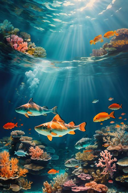 style of underwater sea life 341