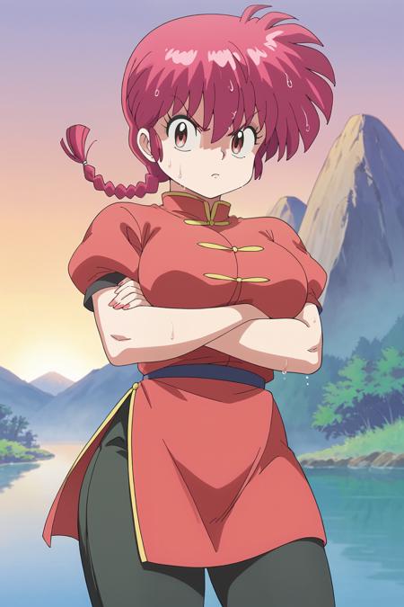 (Beta) Ranma ½ 2024 Style Anime style LoRa PonyXL版本pony 0.5 beta (ID: 657765)
