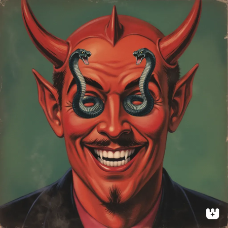 Creepy Vintage Painting/Poster