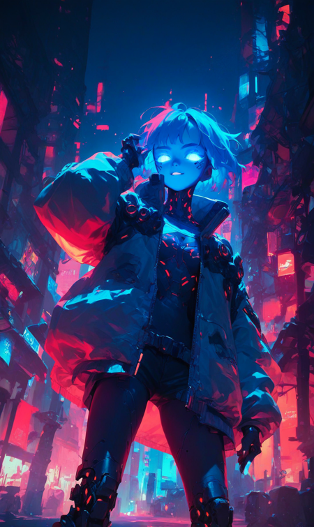 Glowing light