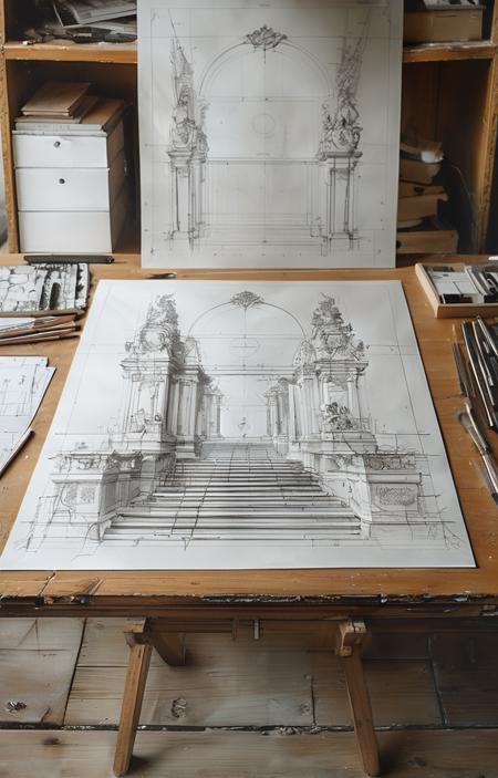style of CAD drawing [SDXL] 226