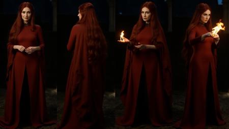 Melisandre of Asshai - Game of Thrones - Flux1.D