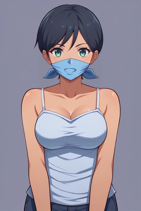 (IllustriousXL/PonyXL) Over the Nose Gag with Visible Lips